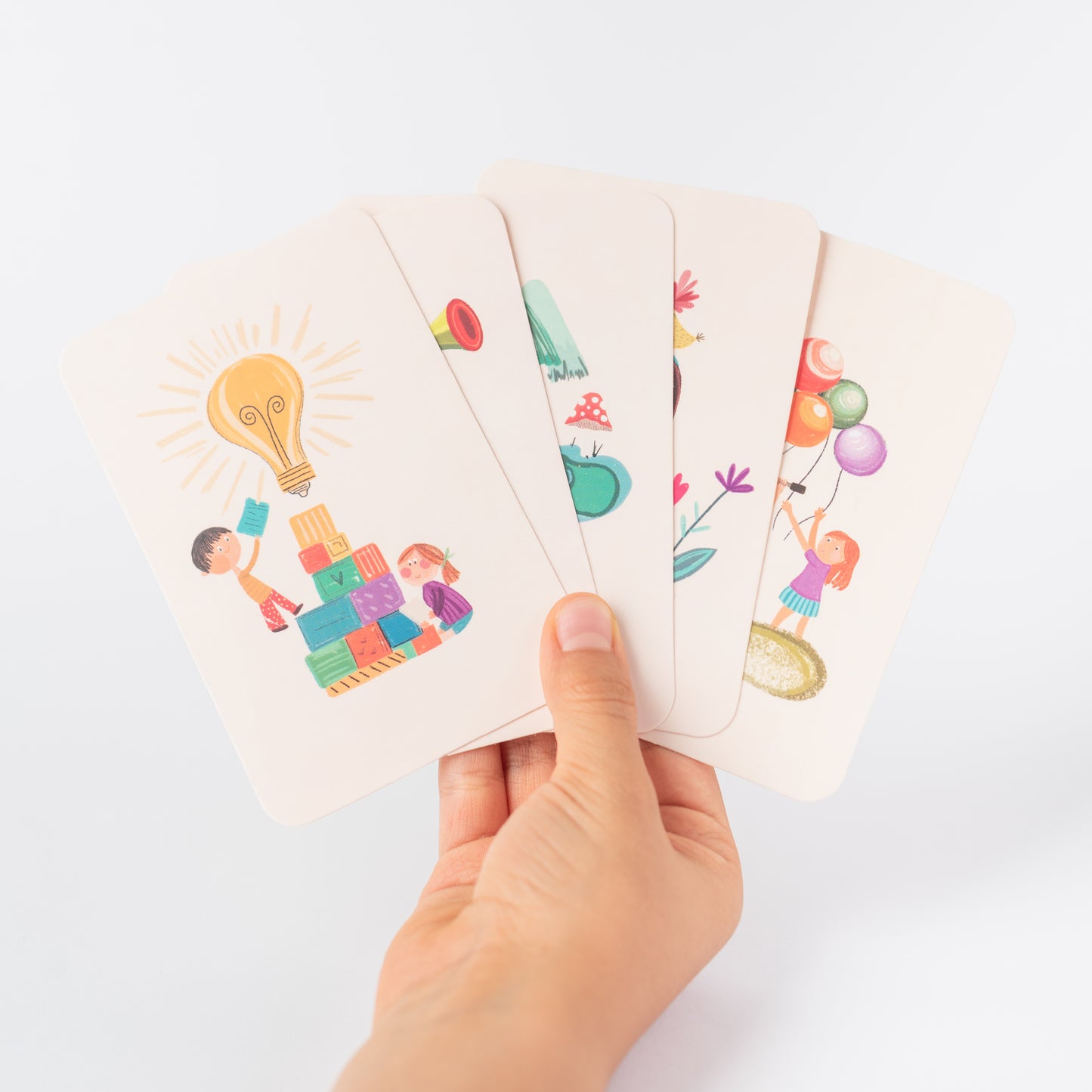 Tarjetas de afirmaciones para niños