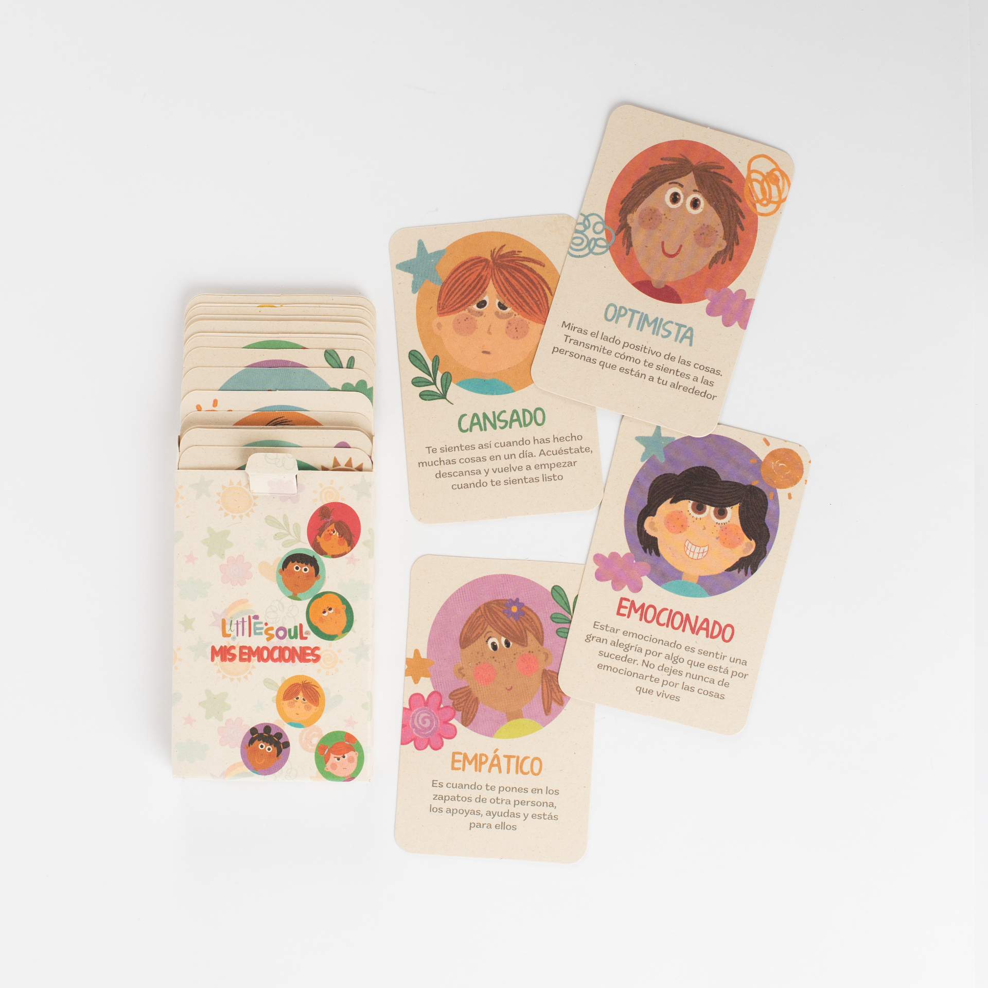 Flashcards de Emociones | Little Soul