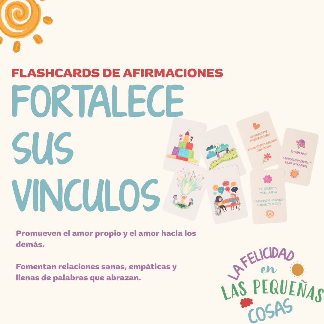 Tarjetas de afirmaciones para niños