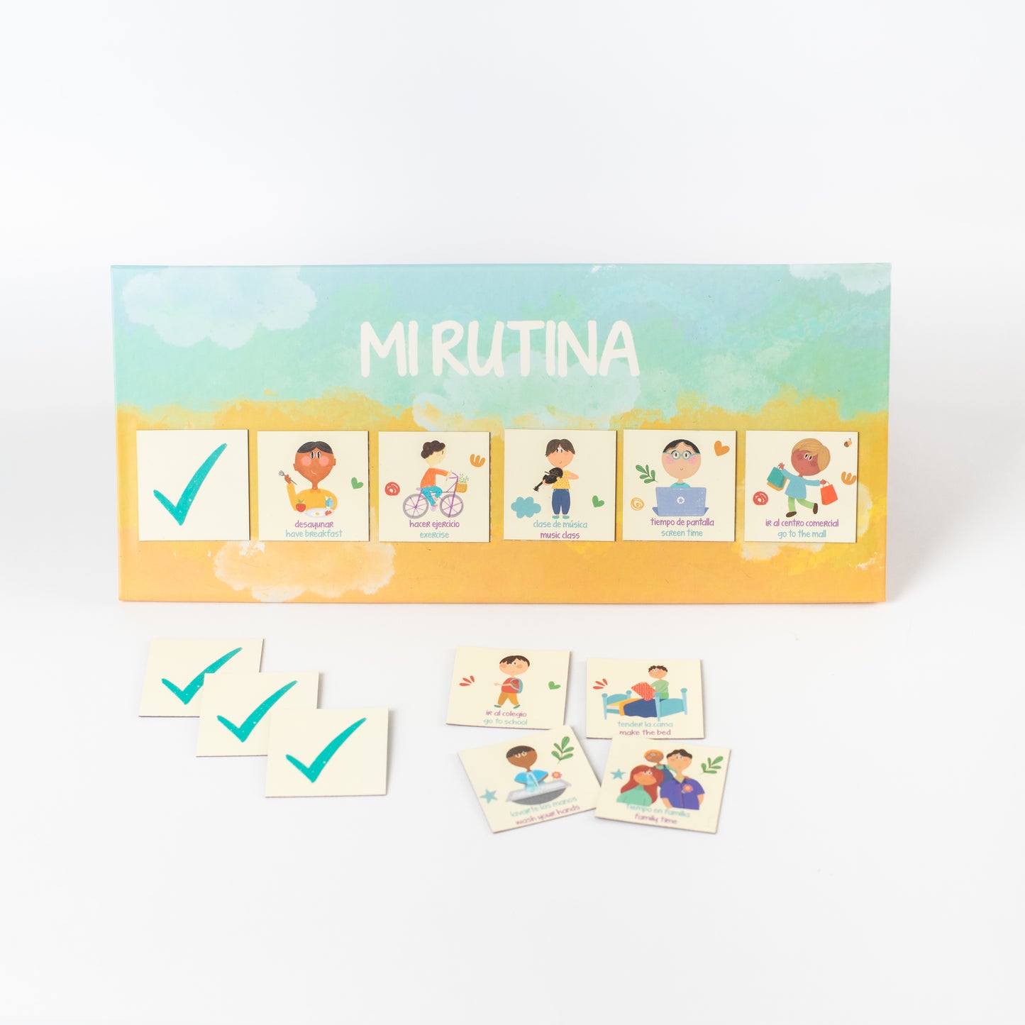 Rutina Visual Imantada (Material Educativo)