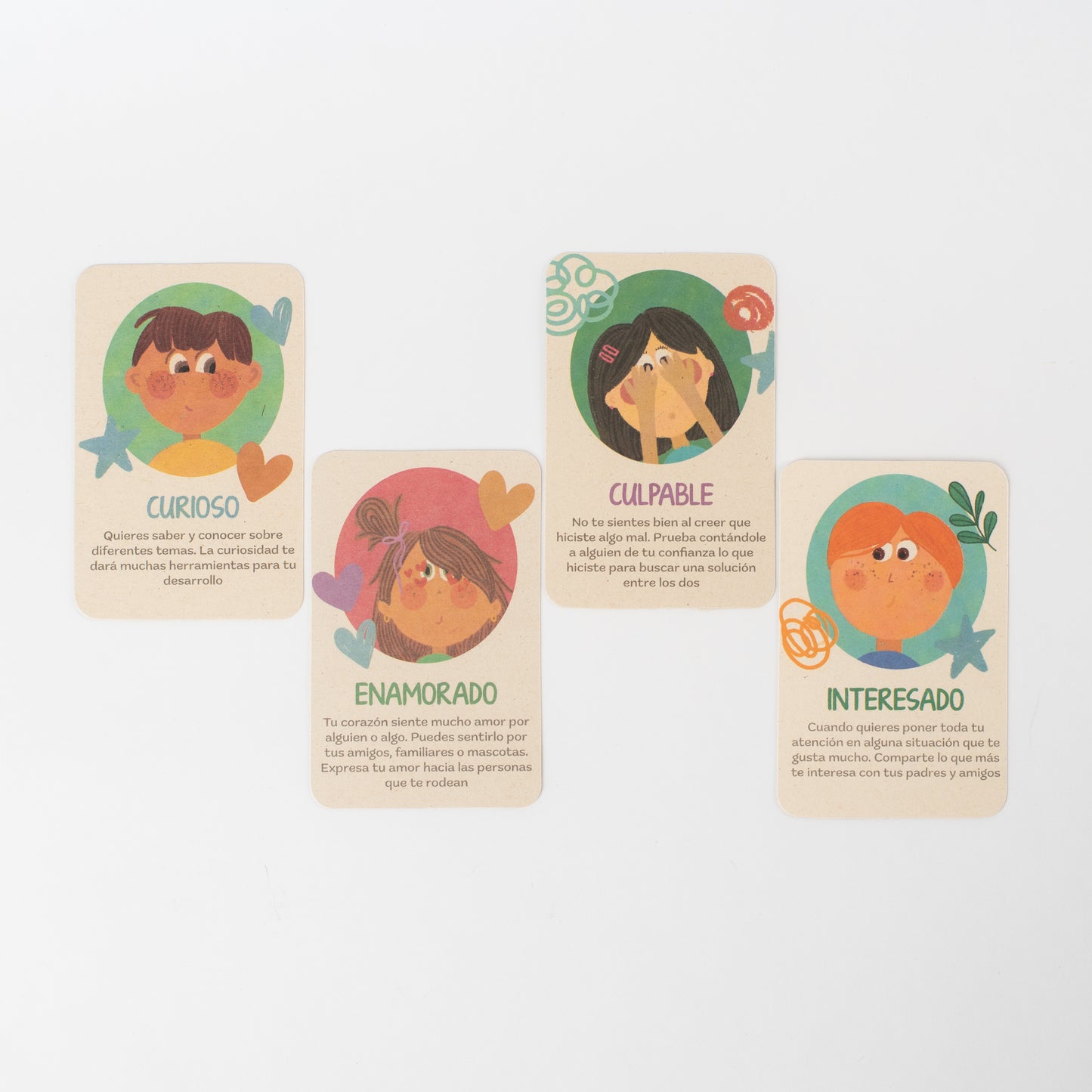 Flashcards de emociones