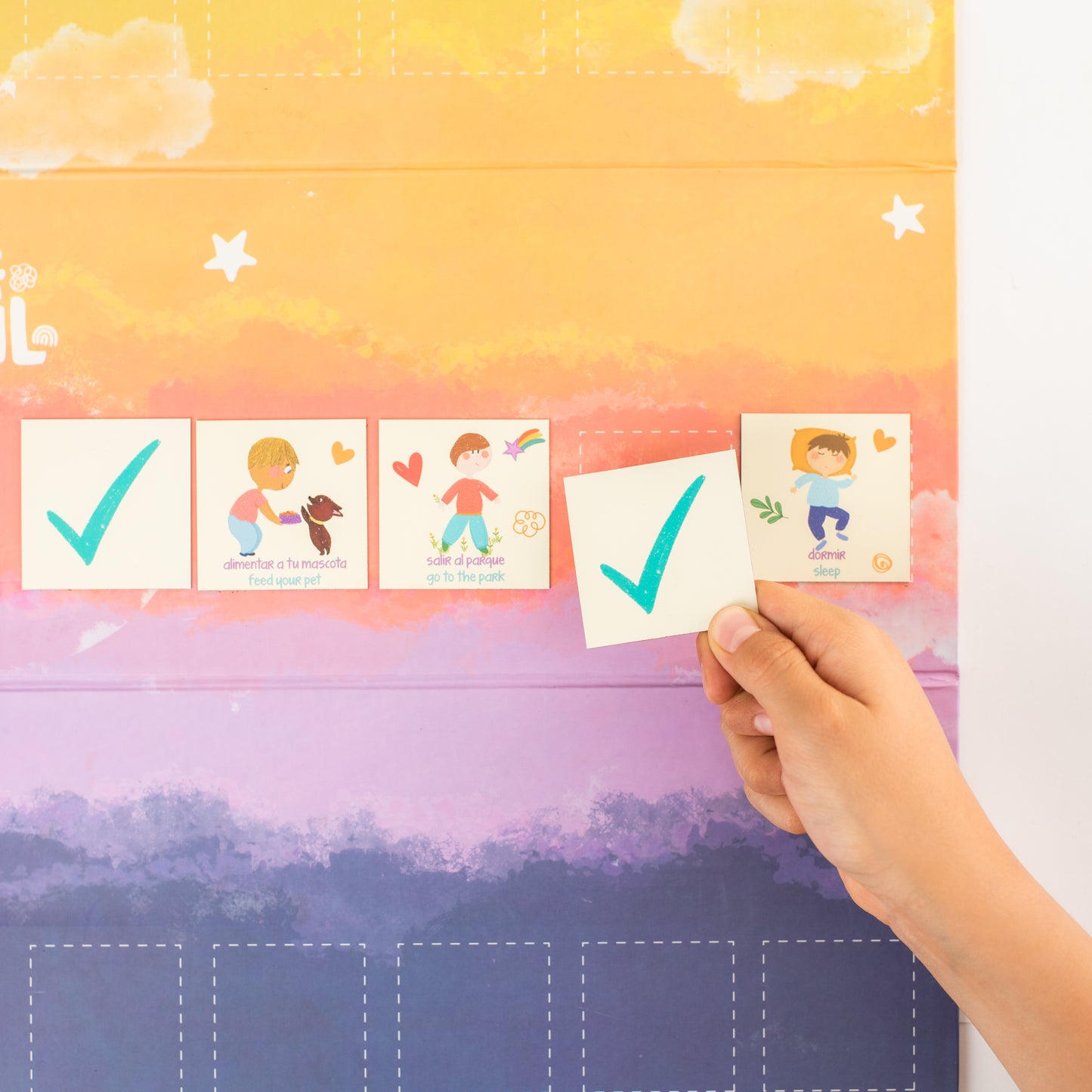 Rutina Visual Imantada (Material Educativo)