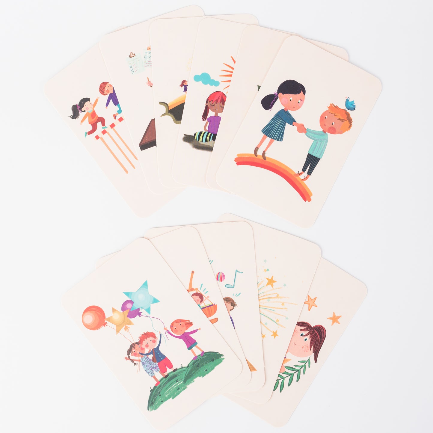 Tarjetas de afirmaciones para niños