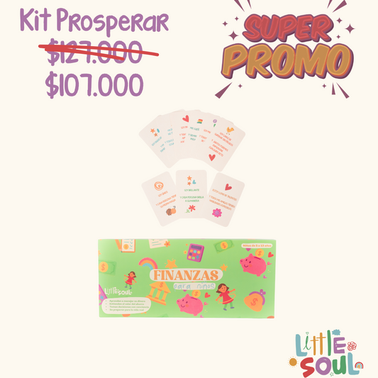 Kit Prosperar (juego financiero + afirmaciones)