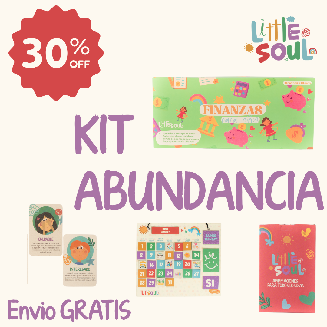 Kit abundancia (juego financiero + calendario + emociones + afirmaciones) ENVIO GRATIS