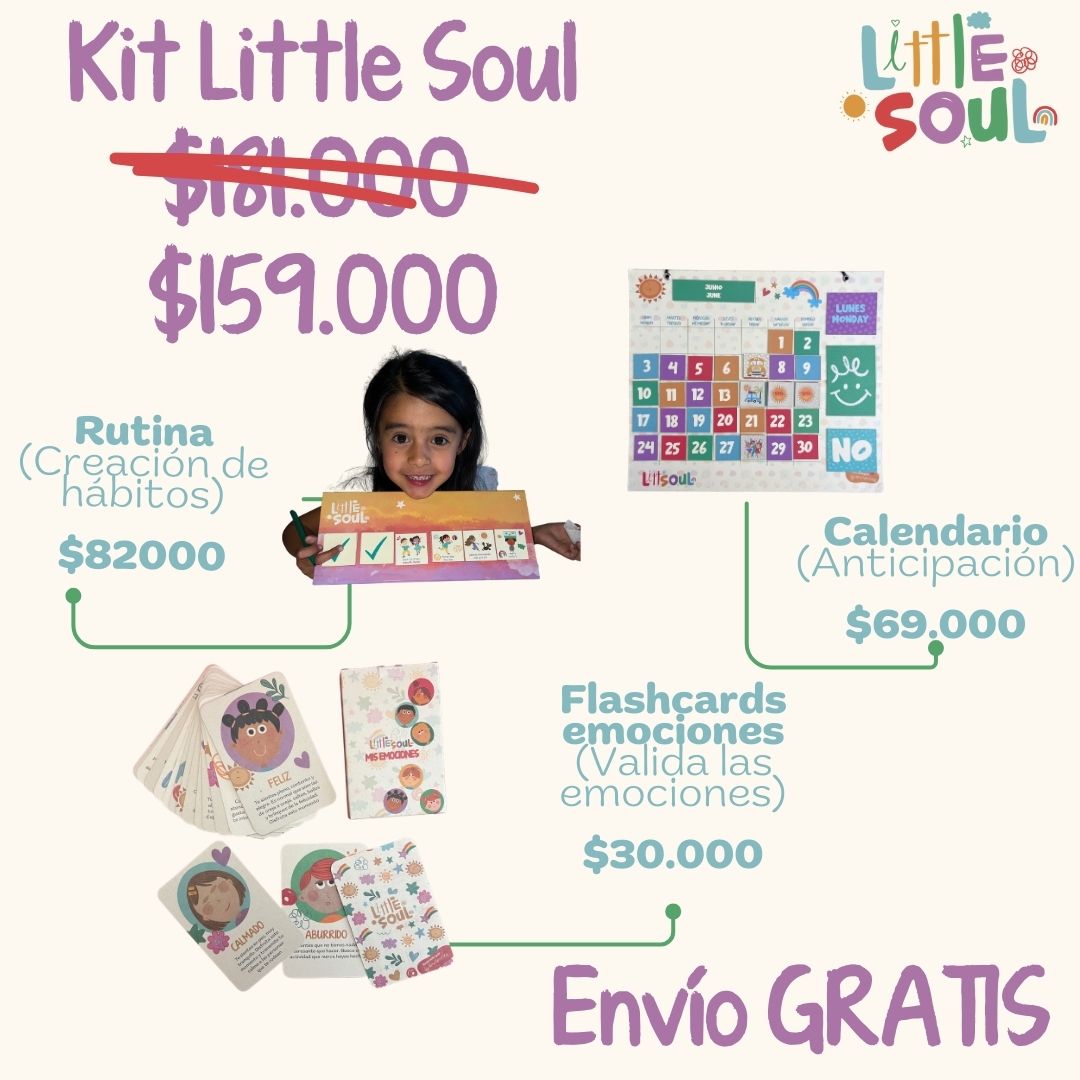 KIT LITTLE SOUL (envío GRATIS)