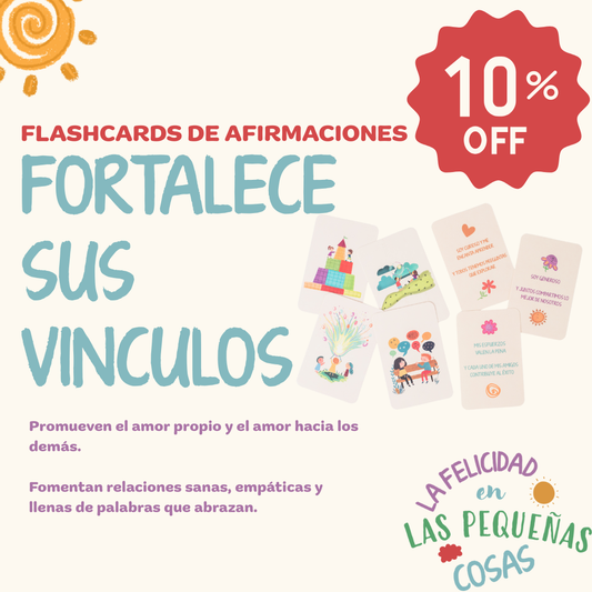 Tarjetas de afirmaciones para niños